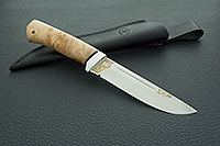 Нож Бекас кап березовый, 95х18, алюминий : фото 7