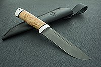 Нож Бекас карельская береза, elmax, алюминий : фото 9