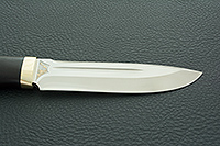 Нож Селигер граб - черное дерево, elmax, латунь : фото 7