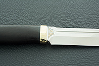 Нож Селигер граб - черное дерево, elmax, латунь : фото 8