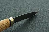 Нож Шаман-2 карельская береза, 100х13м, латунь : фото 6