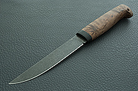 Нож Финка-5 стабилизированная карельская береза, 95х18, текстолит : фото 2