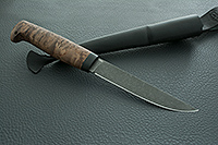 Нож Финка-5 стабилизированная карельская береза, 95х18, текстолит : фото 8