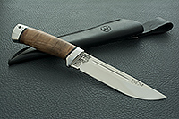 Нож Бекас стабилизированная карельская береза, 100х13м, нержавеющая сталь : фото 9