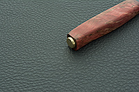 Кухонный нож Овощной малый стабилизированная карельская береза, elmax, латунь : фото 7