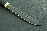 Нож Финка-3 граб - черное дерево, эп-766, латунь : фото 4