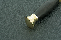 Нож Финка-3 граб - черное дерево, эп-766, латунь : фото 7