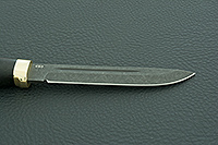 Нож Финка-3 граб - черное дерево, эп-766, латунь : фото 8