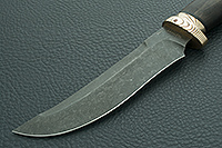 Нож Росомаха граб - черное дерево, elmax, мокуме : фото 3