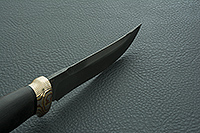 Нож Росомаха граб - черное дерево, elmax, мокуме : фото 8