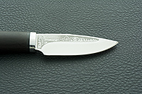 Нож Добрый граб - черное дерево, 95х18, алюминий : фото 5