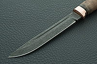 Нож Финка-3 стабилизированная карельская береза, эп-766, медь : фото 3