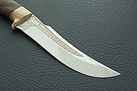 Нож Клык кап ореховый, 40x10c2m (эи-107), кап березовый : фото 4