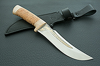 Нож Клык береста, 40x10c2m (эи-107), кап березовый : фото 12