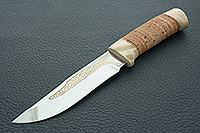 Нож Стрелец береста, 40x10c2m (эи-107), кап : фото 2
