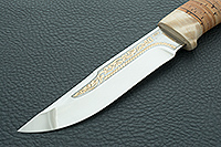 Нож Стрелец береста, 40x10c2m (эи-107), кап : фото 3