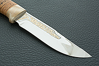 Нож Стрелец береста, 40x10c2m (эи-107), кап : фото 4