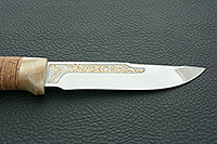 Нож Стрелец береста, 40x10c2m (эи-107), кап : фото 7