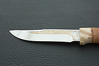 Нож Стрелец береста, 40x10c2m (эи-107), кап : фото 9