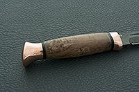 Нож Финка-3 стабилизированная карельская береза, 95х18, медь : фото 4