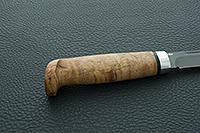 Нож Финка-Лаппи карельская береза, elmax, алюминий : фото 5