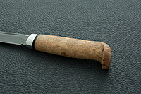 Нож Финка-Лаппи карельская береза, elmax, алюминий : фото 6