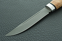 Нож Финка-Лаппи карельская береза, 95х18, алюминий : фото 3