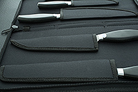 Набор Поварской-5 без подставки рукоять текстолит, 100х13м, алюминий : фото 9