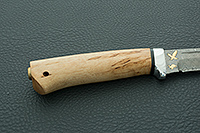 Нож Бекас карельская береза, zdi-1016, алюминий : фото 5