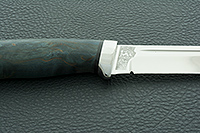 Нож Бекас стабилизированная карельская береза, 100х13м, нержавеющая сталь : фото 8