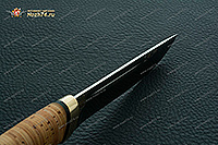 Нож Бекас береста, elmax, латунь : фото 7