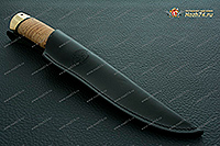 Нож Бекас береста, elmax, латунь : фото 9