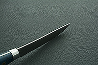 Кухонный нож Овощной цельнометаллический накладки стабилизированная карельская береза, elmax : фото 9