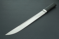 Нож Бурятский большой рукоять текстолит, 95х18, алюминий : фото 2