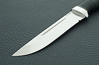 Нож Бекас наборная кожа, s390, алюминий : фото 3