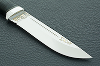 Нож Бекас наборная кожа, s390, алюминий : фото 4