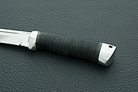 Нож Бекас наборная кожа, s390, алюминий : фото 6