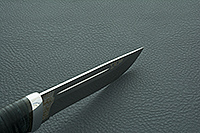 Нож Бекас наборная кожа, s390, алюминий : фото 8