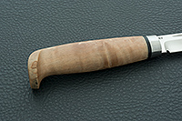 Нож Финка-Лаппи  стабилизированная карельская береза, elmax, нержавеющая сталь : фото 3