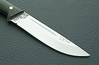 Нож Бекас ЦМ накладки текстолит
, эп-766, цельнометаллический : фото 4