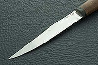 Нож Заноза ввертыш орех, 95х18, текстолит : фото 3