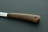 Нож Заноза ввертыш орех, 95х18, текстолит : фото 6