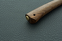Нож Заноза ввертыш орех, 95х18, текстолит : фото 7
