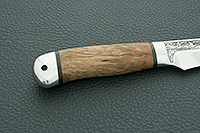 Нож Восток стабилизированная карельская береза, 95х18, алюминий : фото 5