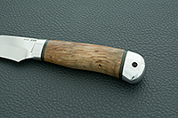 Нож Восток стабилизированная карельская береза, 95х18, алюминий : фото 6