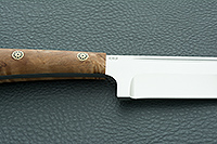 Нож Пчак-Н накладки стабилизированная карельская береза, elmax, цельнометаллический : фото 8