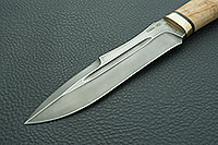 Нож Скорпион карельская береза, zdi-1016, латунь : фото 3