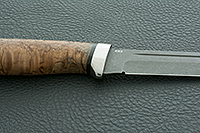 Нож Бекас стабилизированная карельская береза, k390, нержавеющая сталь : фото 6