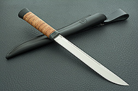 Нож Бурятский средний береста, cpr, текстолит : фото 5