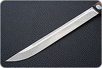 Нож Бурятский большой береста, 95х18, текстолит : фото 3